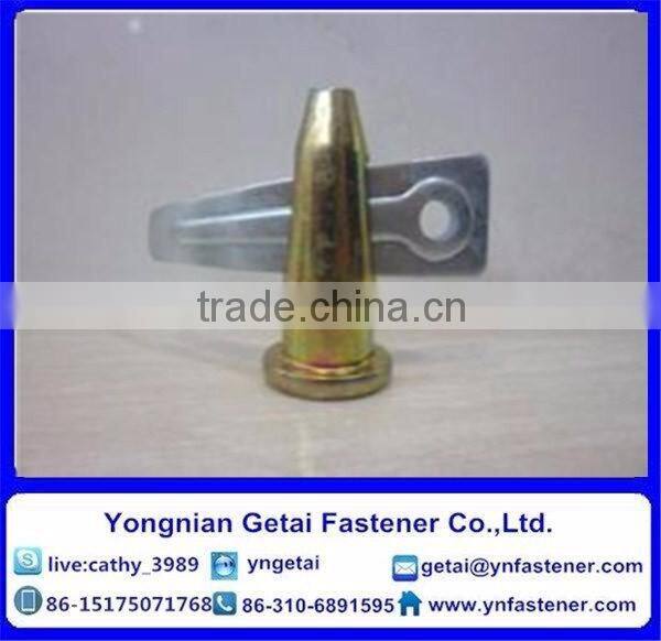 Steel formwork wedge pin zinc HDG Grade 4.8