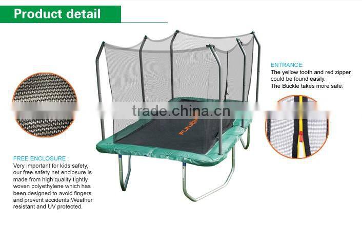 Funjump 2016 14ft outdoor trampoline CE GS certificate