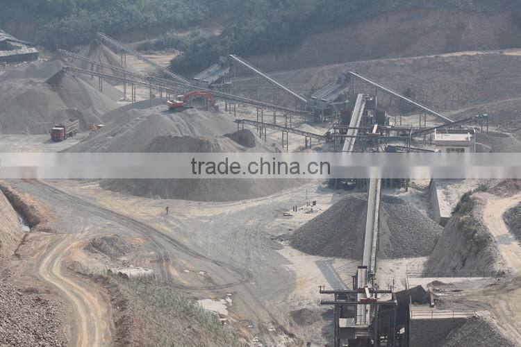 Rock limestone large stone crushing production line