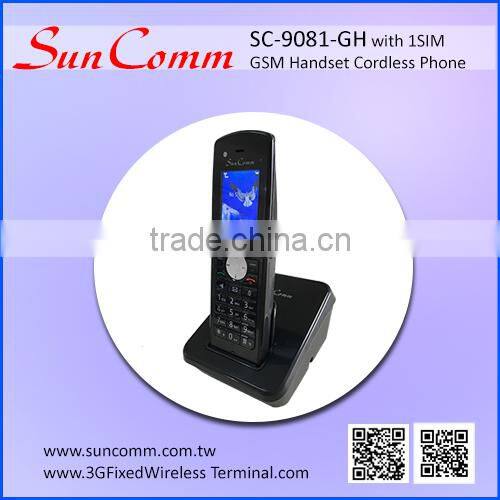 bluetooth optional cheapest 1 sim GSM cordless telephone handset SC-9068-GH
