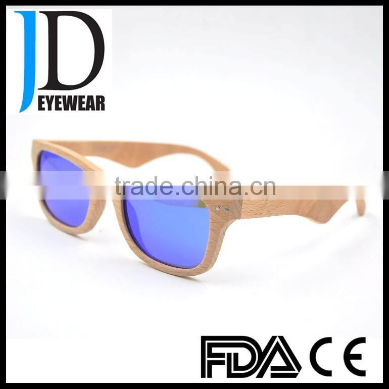 2016 Hot selling CE/FDA Qualified China wholesale Custom Wood sunglasses