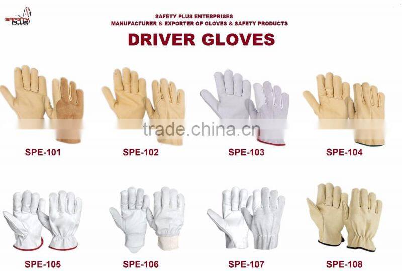 Leather Driver Gloves, Goat leather gloves