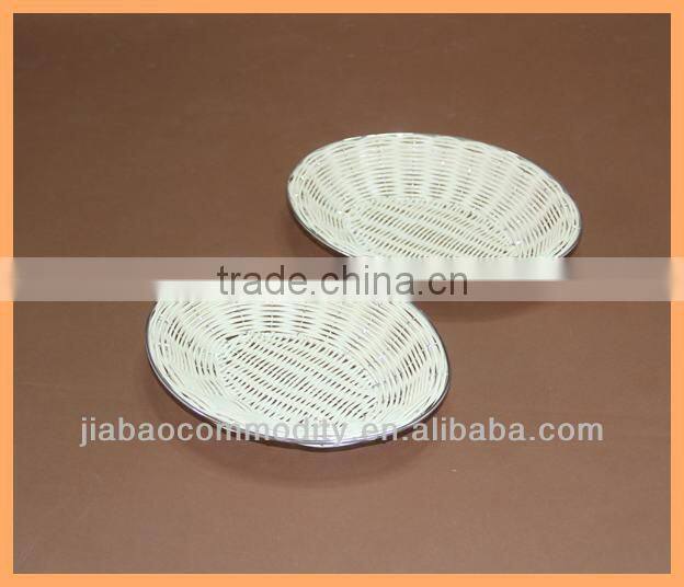 elegant rattan candy basket