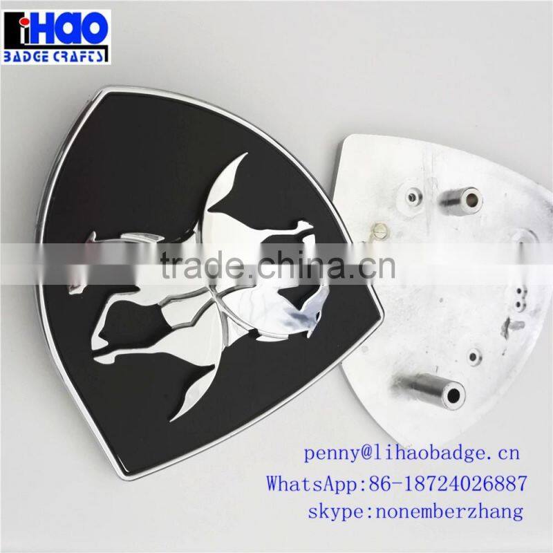 Plastic ABS car grille badges custom car emblem