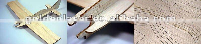 Wood Balsa Cutting with Lasers