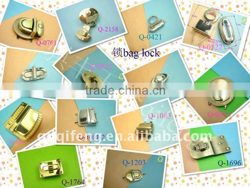 2012 qifeng fashion small lock for boxes, wallet q-2360