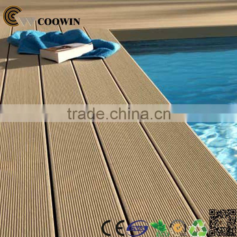 House decorative hollow plastic wood plank flooring