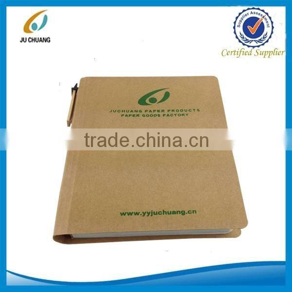 exercise book recycled cardboard notebook