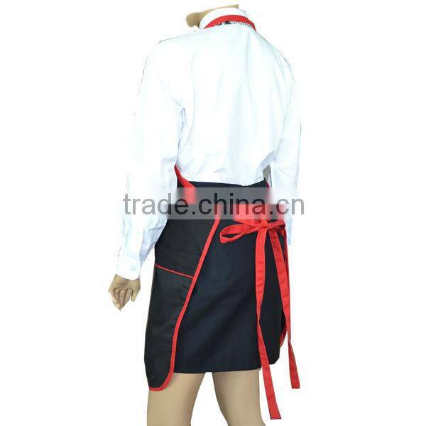 Two pockets Adjustable Neck kitchen cleaning apron uniform