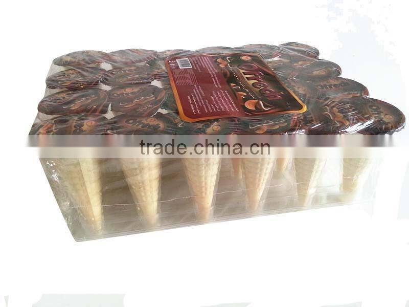 fast food hot chocolate fondue cup with mini biscuits