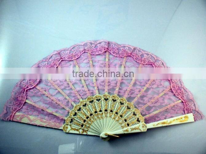 Spanish hand fan folding hand fan lace hand fan