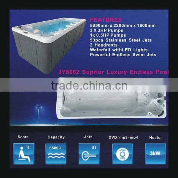 Personalized used inflatable rectangular bubble swim spa /swimming pool from direct manufacturer