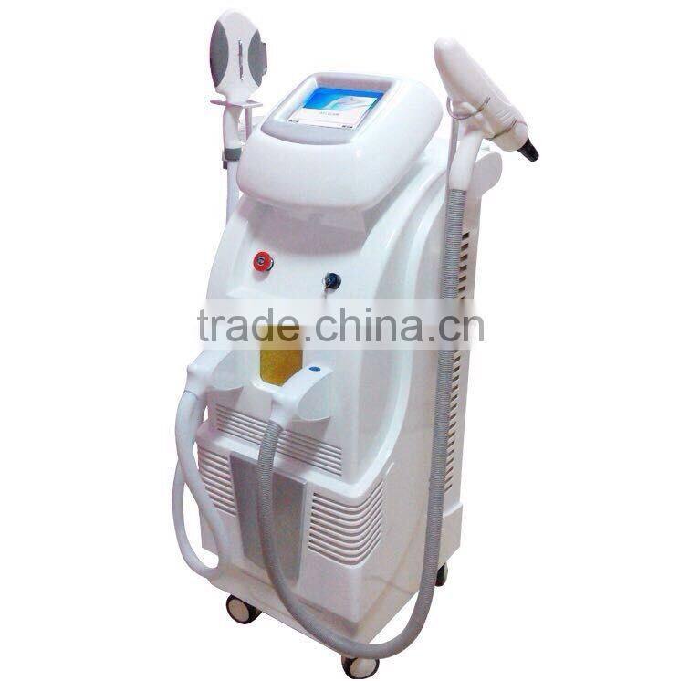 multifunctional ipl beauty machine/opt elight laser hair removal/freckle removal machine