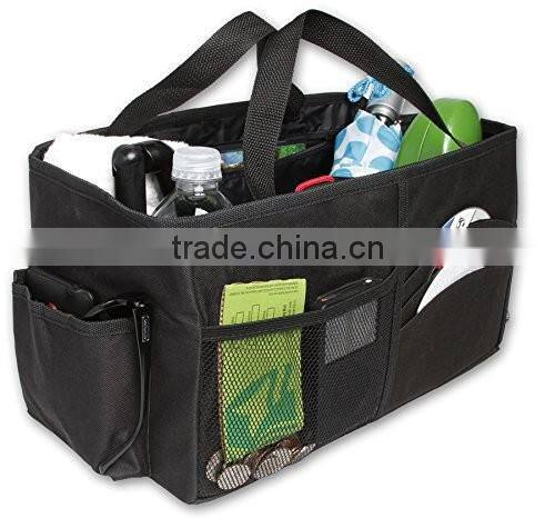 Super Durable Backseat Car Organizer with Tablet Holder and Extra Storage Pockets by beljud