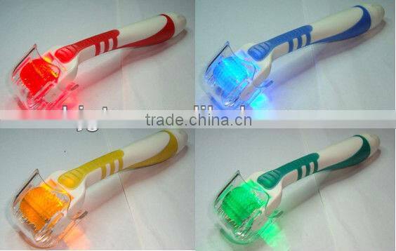 Professional for Hyper Pigmentation Treatment,wrinkle removal,wonderful personal care tool,LED derma roller(CE approved)