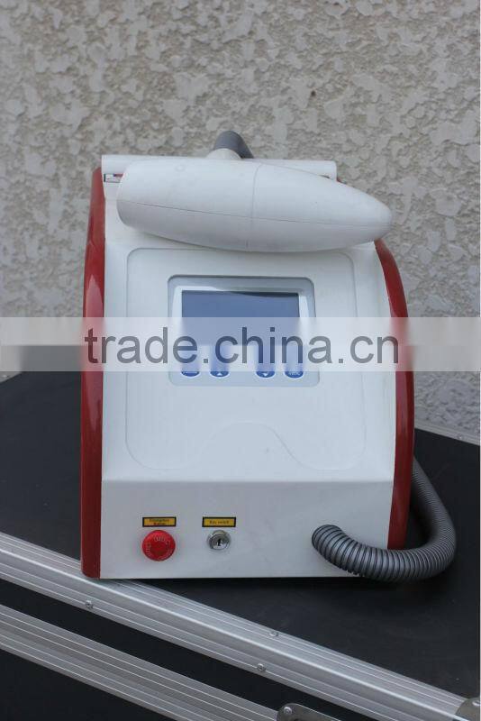 Portable medical design nd yag laser remover tattoo machine 2013