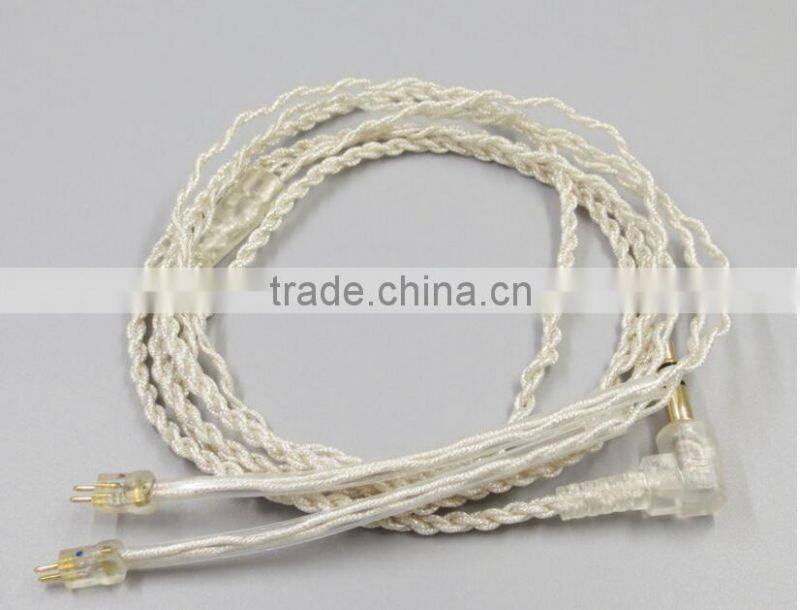 0.78MM Earphone Cable Line Repair For Weston W4r UM3X UM3RC ue11 ue18 JH13 JH16 ES3