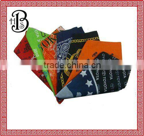 big colorful cotton handkerchief