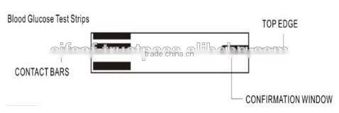 SIFHEALTH-4.6 Blood glucose test strip, Household glucose standard model strips, 5 seconds Blood Sugar Test Strips Standard.