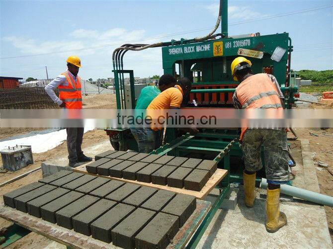 Brick making machine price mould for QT5-20 concrete paver manufacturing products Algeria