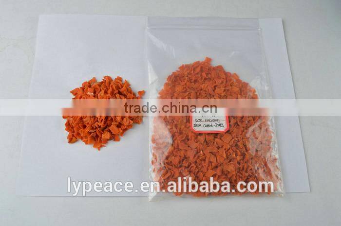 Manufacturers Fecal Materials 3x3x20mm Dehydrated Bulk Carrot