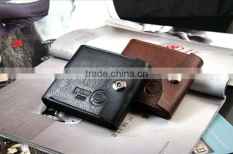 From Guangzhou PU Men Wallets New Design Cheap Mens Leather Wallet With Coin Bag Wholesale
