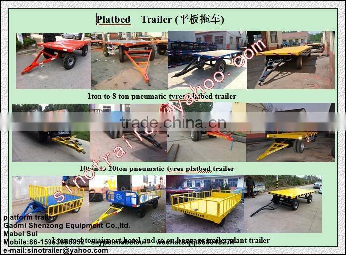 40ton low bed trailer