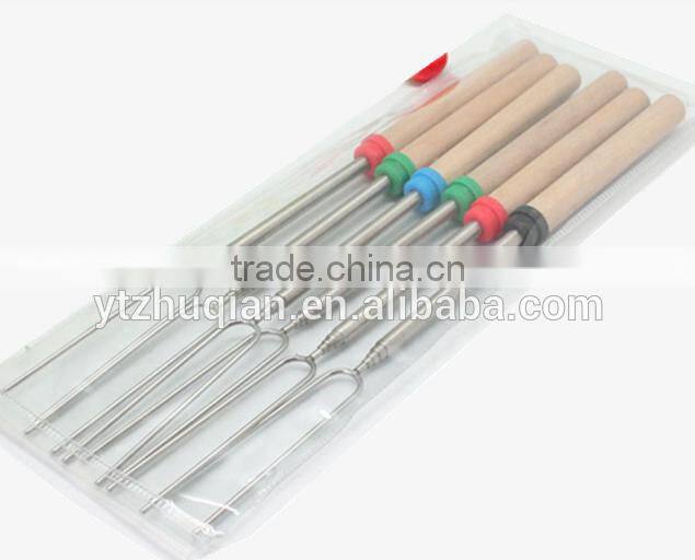 2016 high quality telescopic Marshmallow Roasting sticks