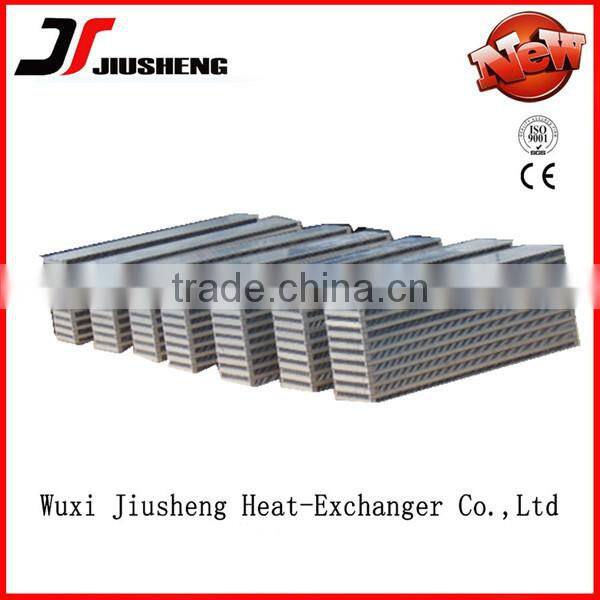 Universal bar and plate aluminum intercooler radiator