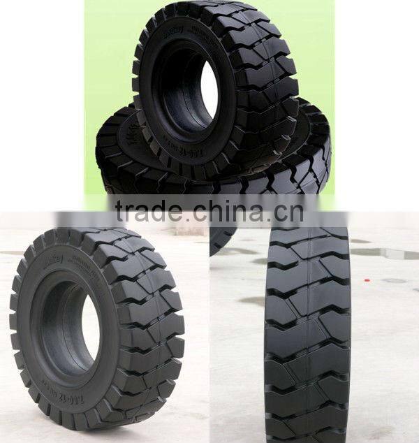 forklift part tyre solid tyre 7.00-9 with tyre manufacturer in China