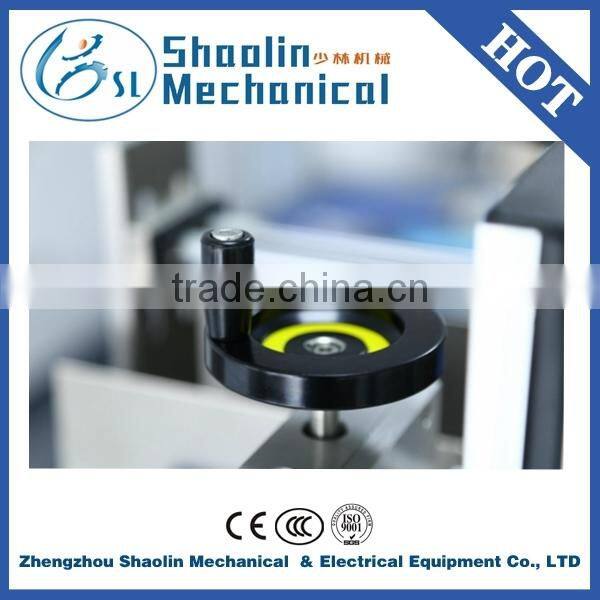 Semi Automatic cardboard box paper gluing machine with Hot Melt Adhesive