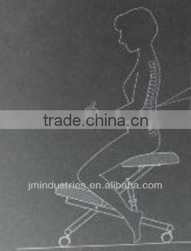 Adjustable Wooden Lift Kneeling Stool&Chair with rolling wheels