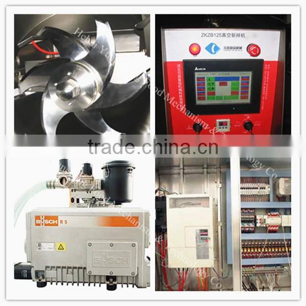 German Vacuum Pump Meat Bowl Cutting Machine
