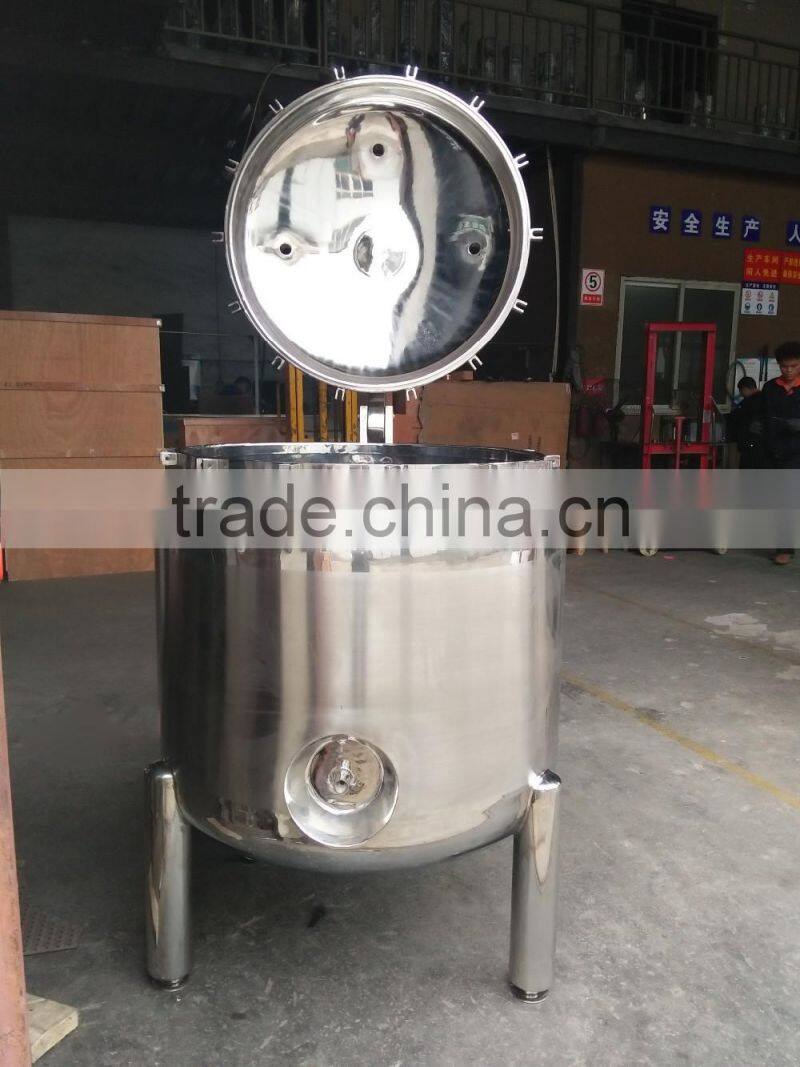 Stainless steel pressure cooker/steam boiler steel equipment