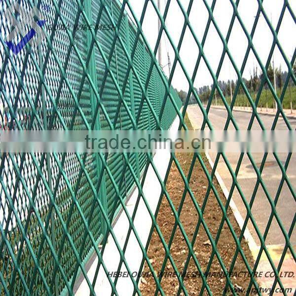 High quality and factory price beautifully colored powder coated expanded metal mesh