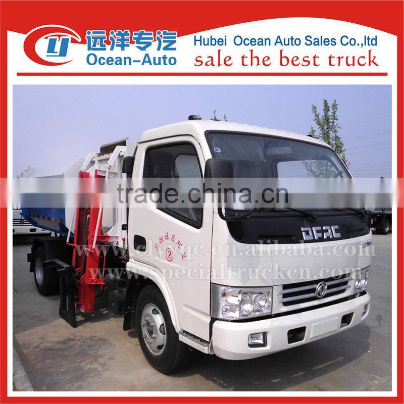 DFAC 2015 new condition chengli light refuse collection vehicle