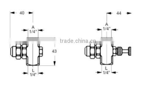 JN flat fan air atomizing spray nozzle