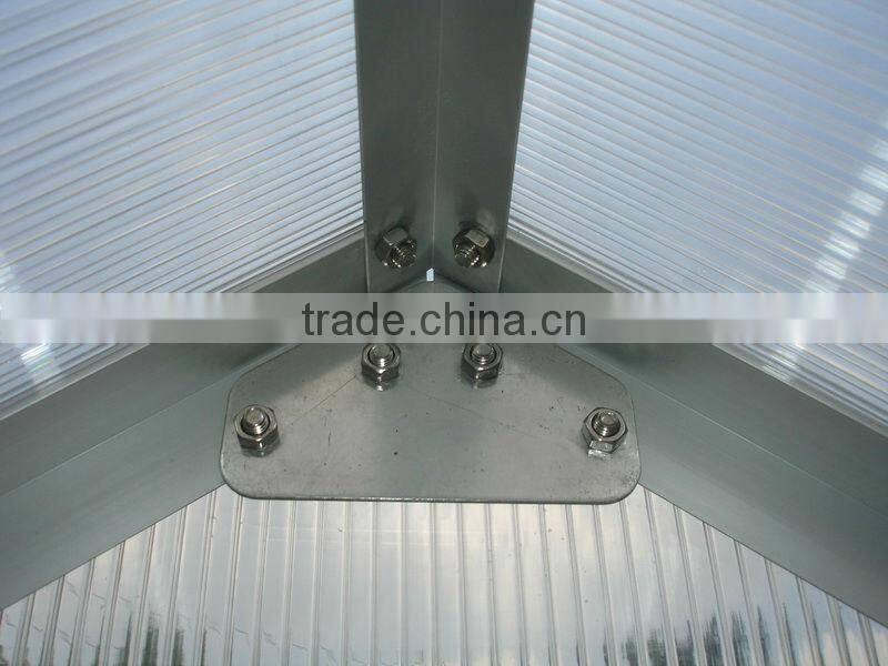Plastic commercial garden greenhouse for sale