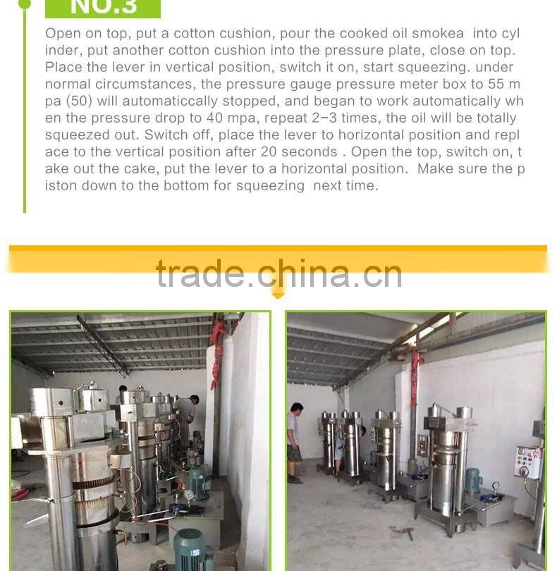 Factory Best Selling walnut hydraulic oil press machinery