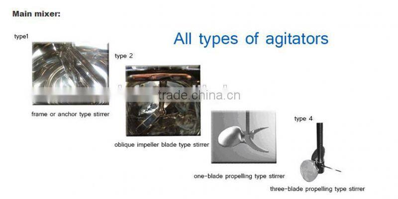 stainless steel liquid detergent mixer shampoo making machine price