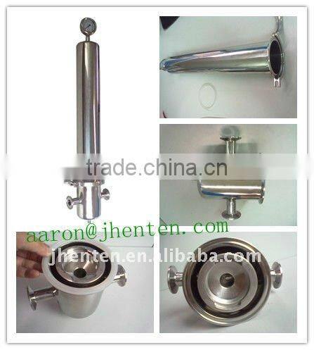 Supplier direct high quality sanitary industrial batch electrical polish stainless steel filter