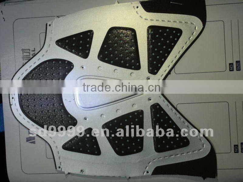 No sewing shoes vamp process