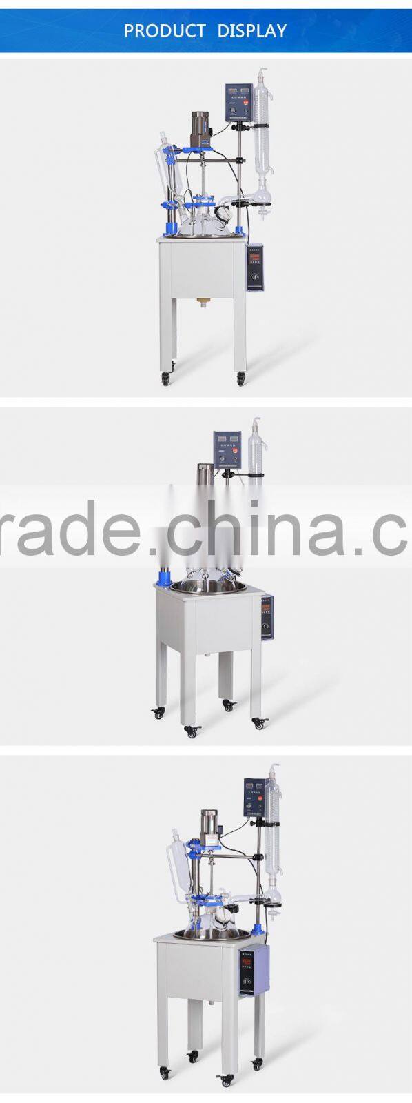 New Style F-20L Single Layer Glass Reactor