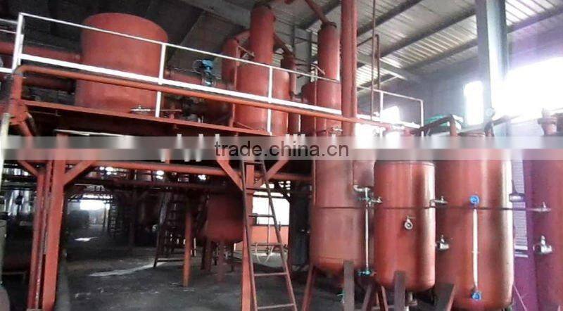 Green Machine Black Waste Oil Distillation System/Old Car Oil Distillation Line