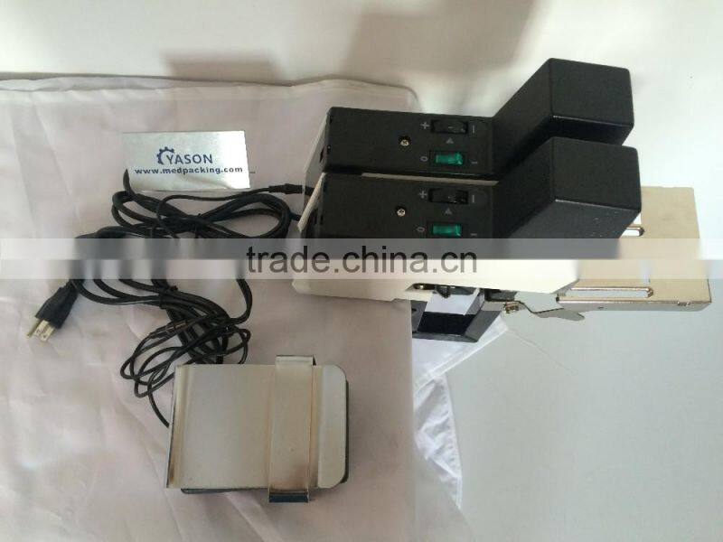 Double Head Electric Stapler bookbinding machine saddle binder