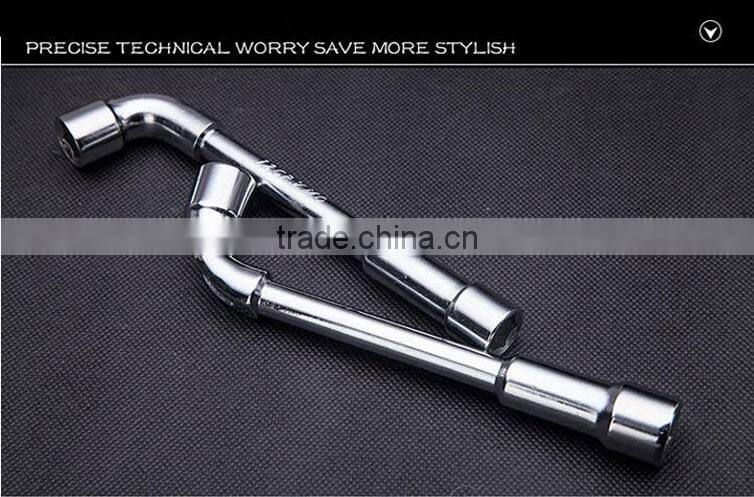 perforation little l type pipe spanner