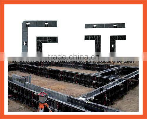 reusable plastic concrete formwork