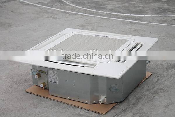 Air conditioner chilled water cassttes type fan coil units with CE certificated