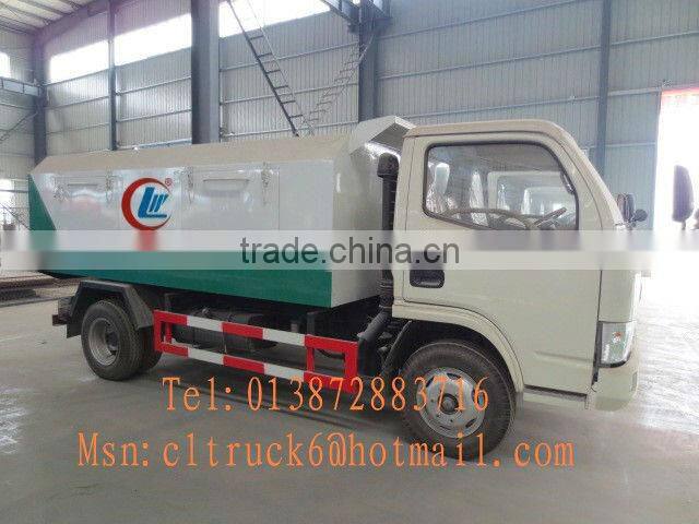 Dongfeng 4*2 Sealed Type Small Garbage Truck