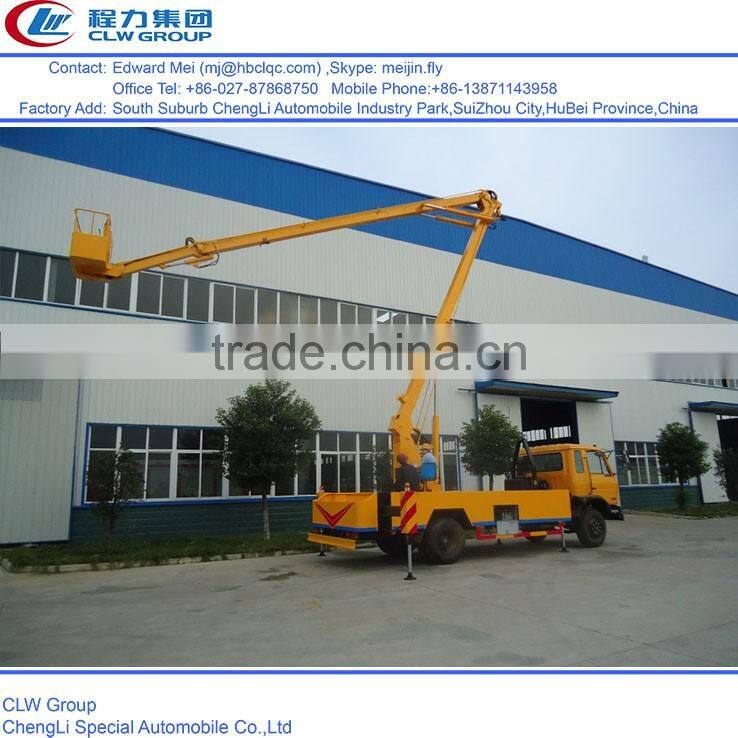 22m Bucket Truck, 22m aerial platform working truck, 22m overhead working truck